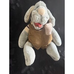 Vintage Wrinkles boy Dog Hand Puppet Plush Soft Animal NWT Heritage Collection